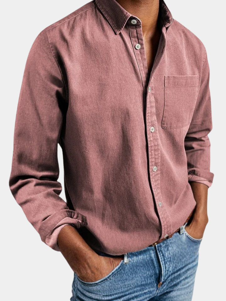 Hetty London Vintage Cotton Shirt for Men