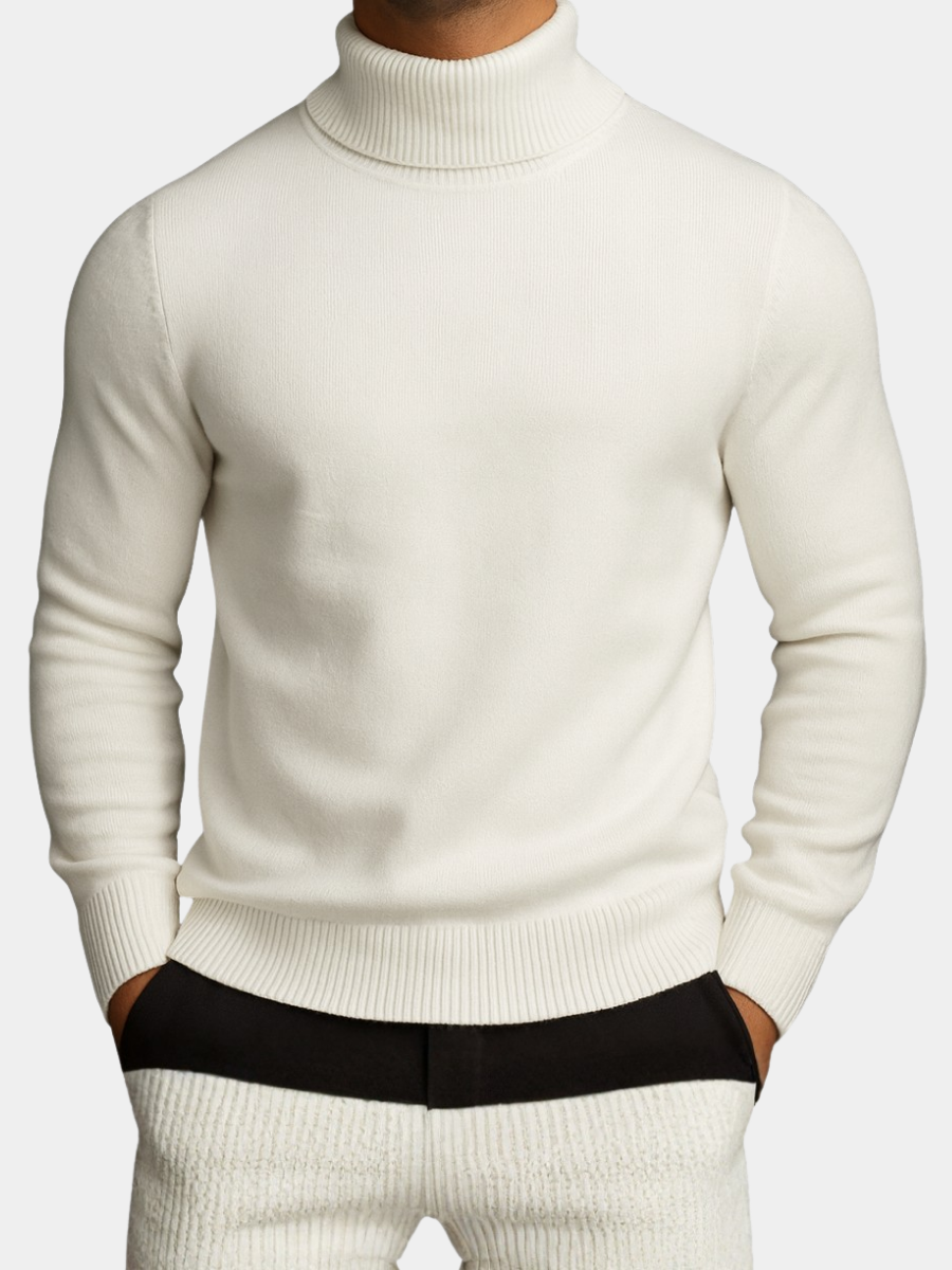 Lachlan - Chunky Roll Neck Jumper