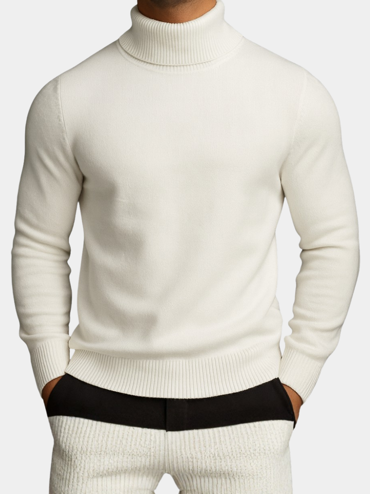 Lachlan - Chunky Roll Neck Jumper