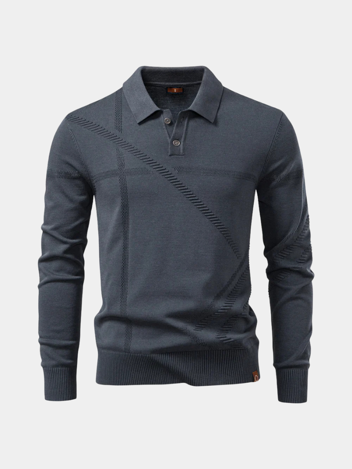 Hetty London Winter Polo Shirt for Men