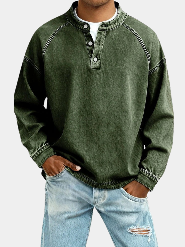 Hetty London Henley Shirt for Men