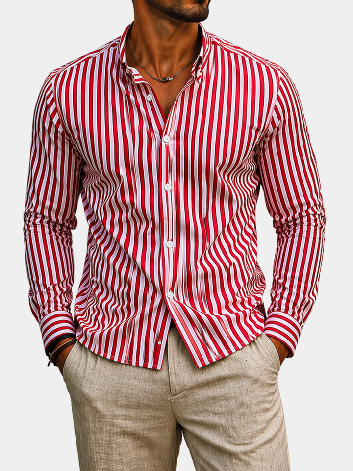 Hetty London Classic Striped Shirt for Men
