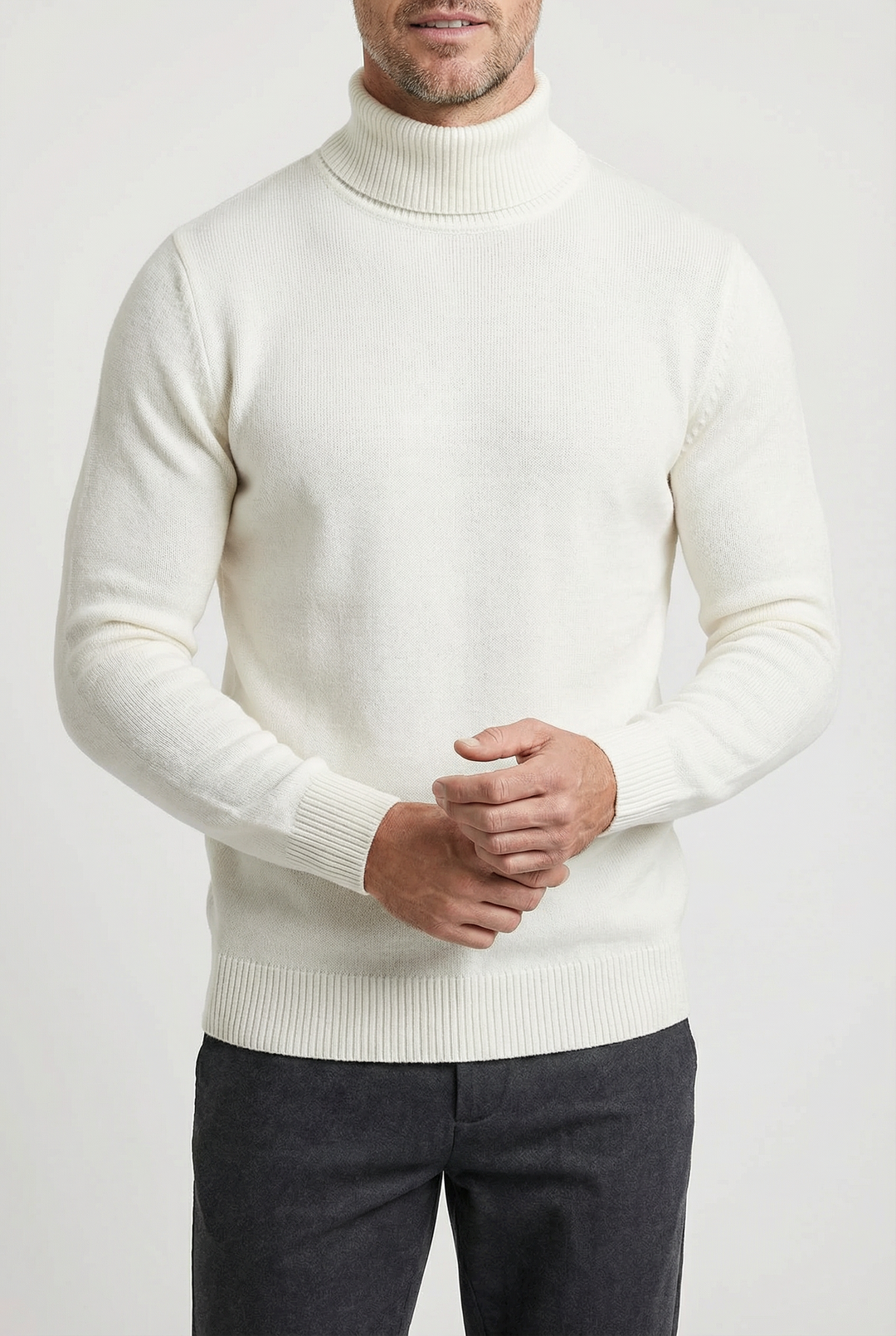 Lachlan - Chunky Roll Neck Jumper