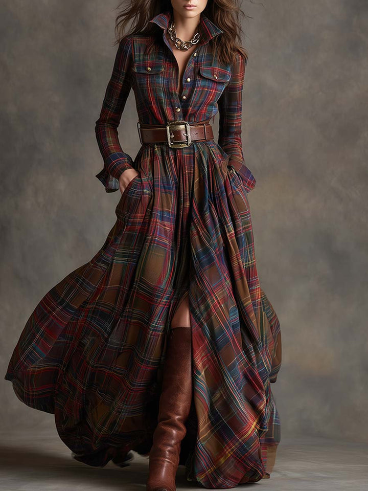 Mandy | Belted Shirt Dress