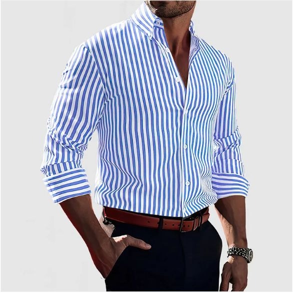 Hetty London Striped Shirt for Men
