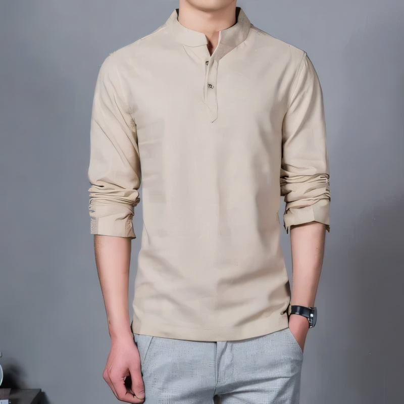 Branford Cotton Linen Blend Shirt