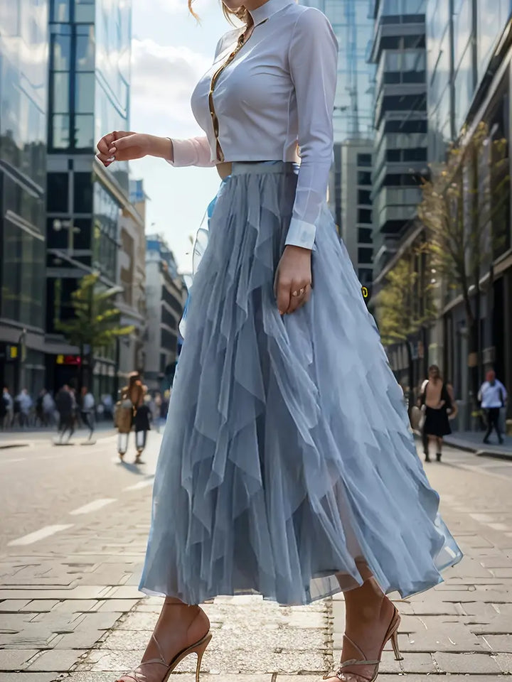 Cecil™ | Stylish Mesh Layered Tutu Skirt