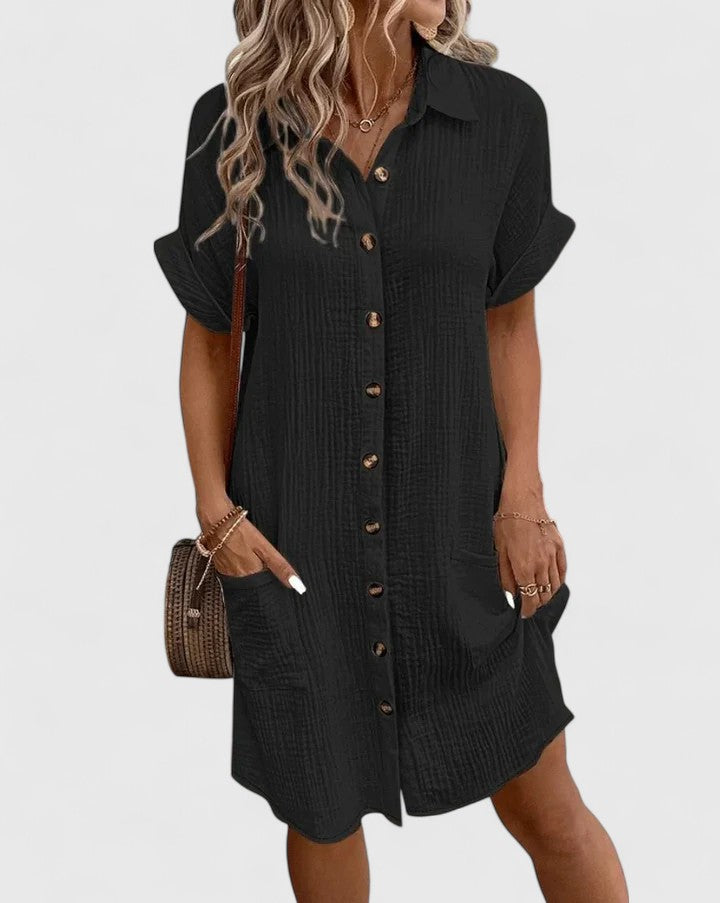 Gianelleza™ | Sophisticated Midi Dress