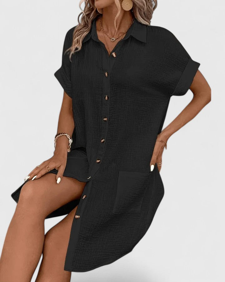 Gianelleza™ | Sophisticated Midi Dress