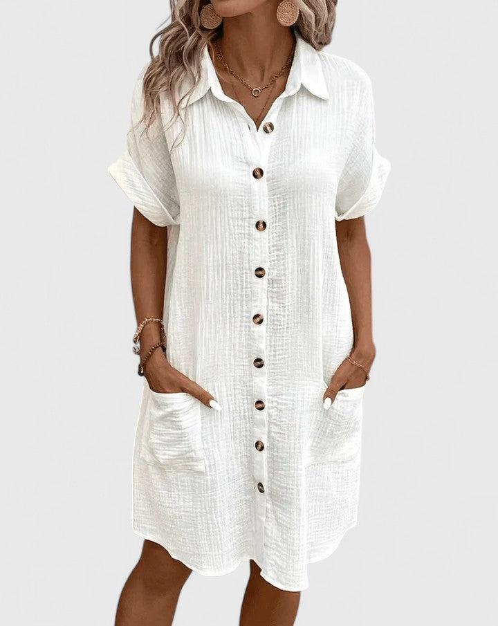 Gianelleza™ | Sophisticated Midi Dress