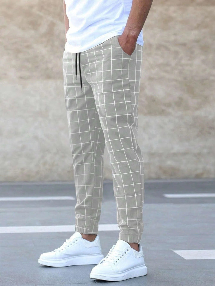 Gregory - Checked Jogger Trousers