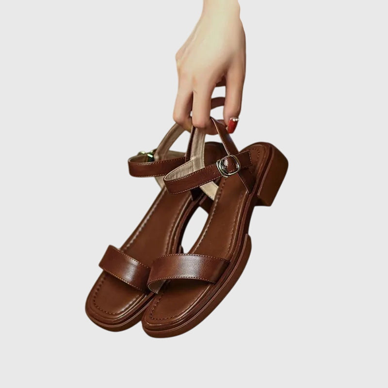 Celestia™ | Orthopaedic Leather Sandals