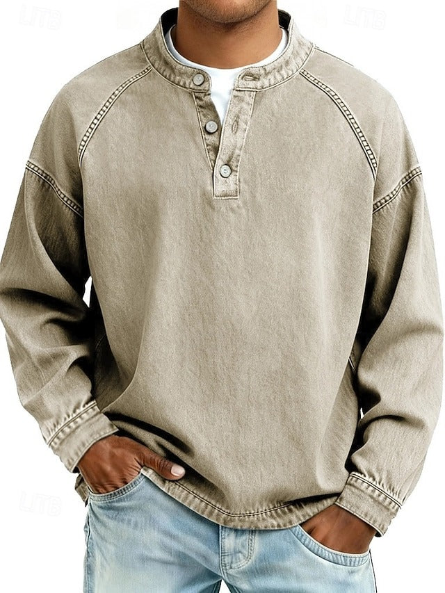 Hetty London Henley Shirt for Men