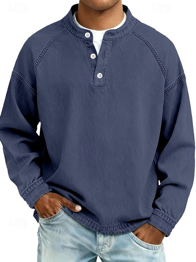 Hetty London Henley Shirt for Men