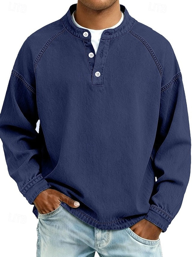 Hetty London Henley Shirt for Men