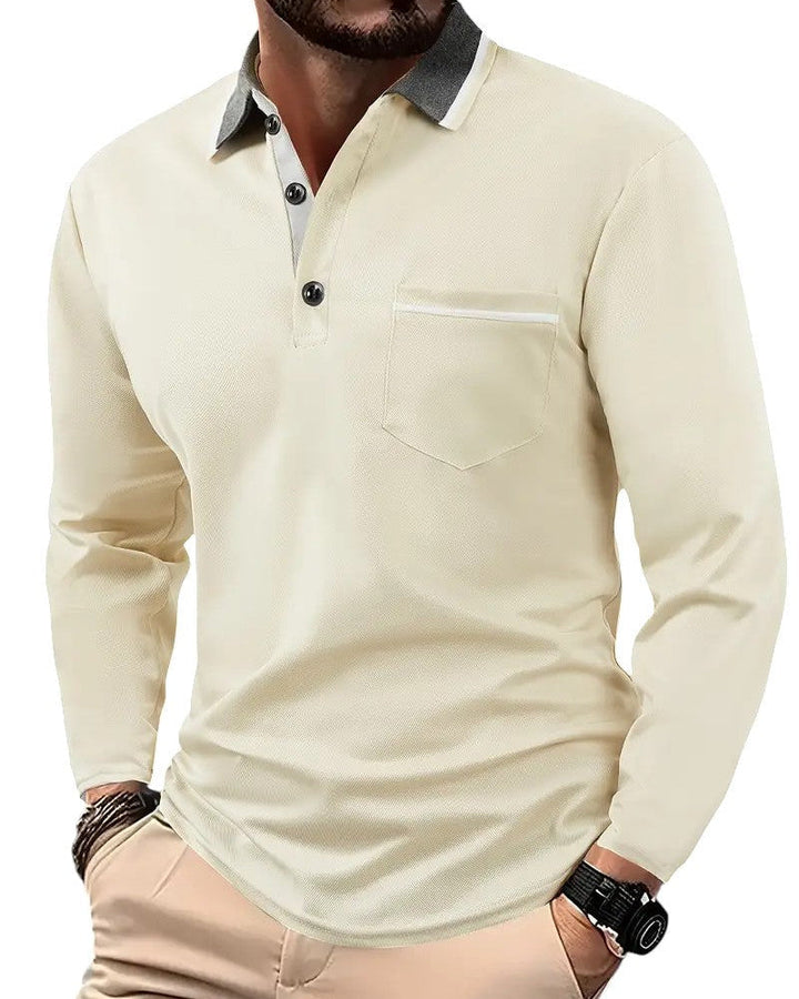 Hetty London Classic Long Sleeve Polo Shirt