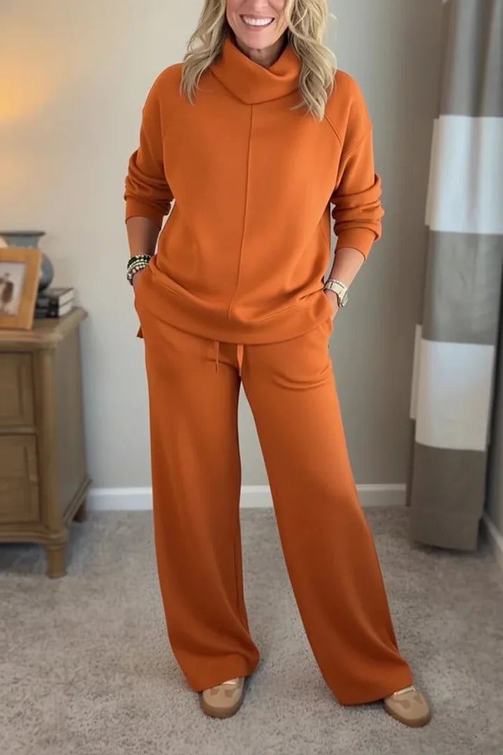 Colleen™ | Casual Roll-Neck 2 Piece