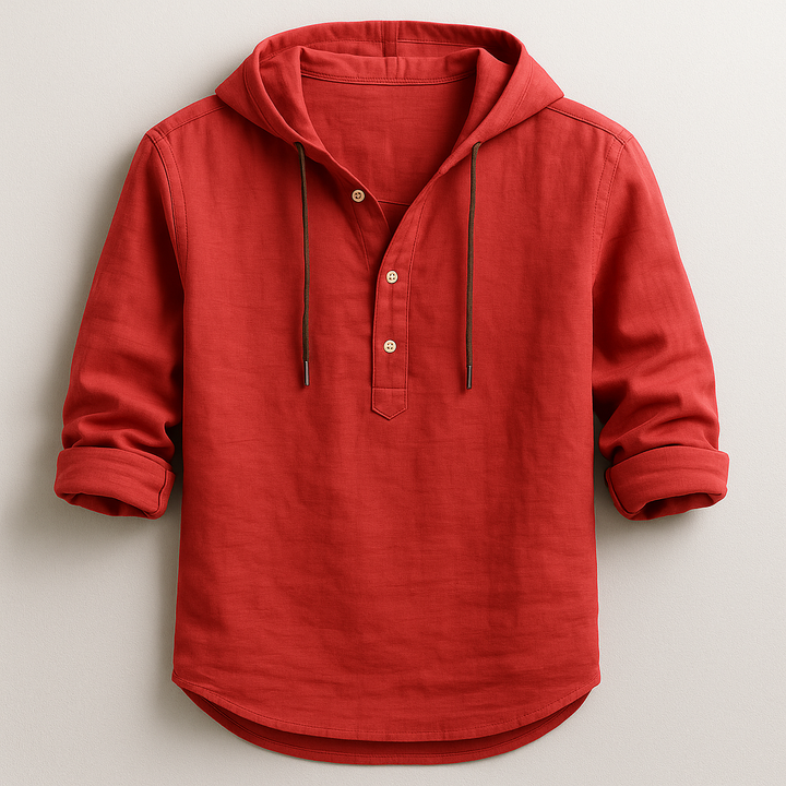 Hetty London Luxury Hooded Shirt