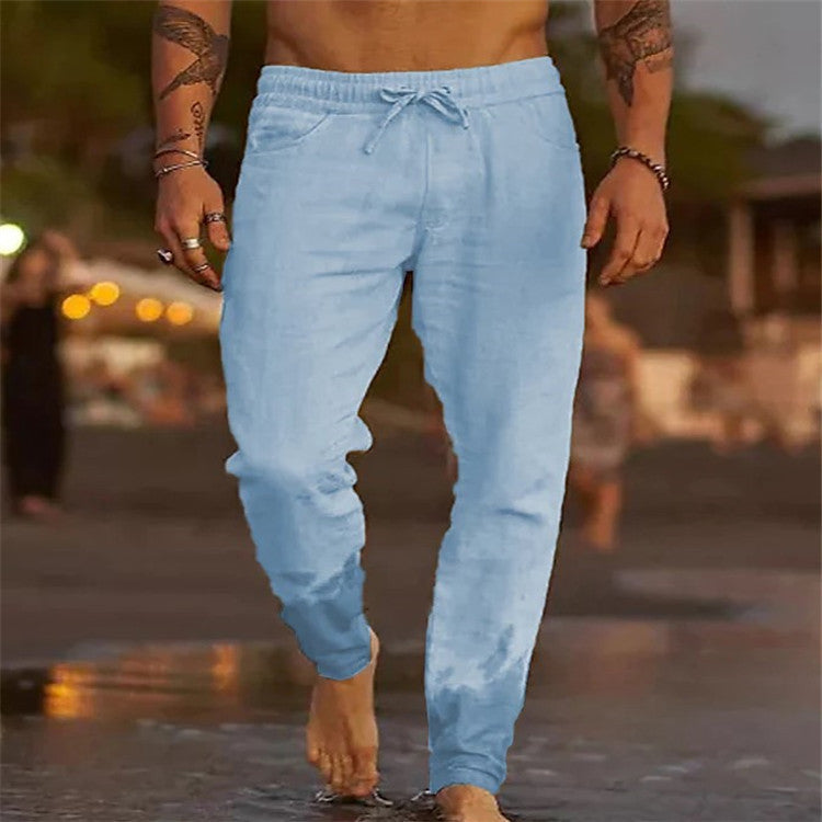 Hetty London Casual Cotton Beach Trousers