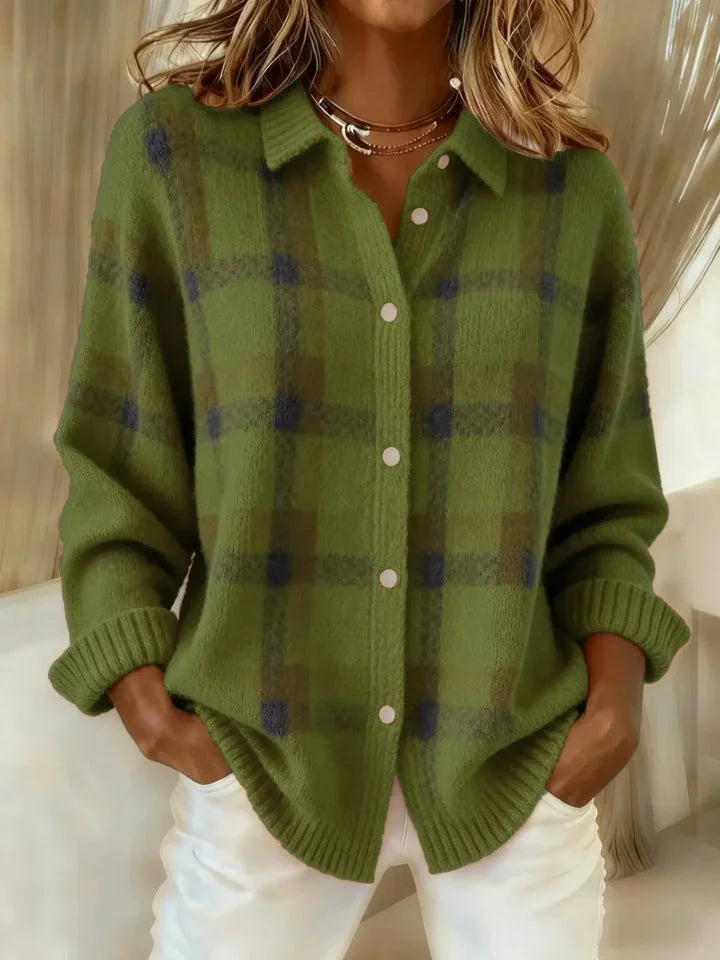 Francesca™ | Retro Check Jumper