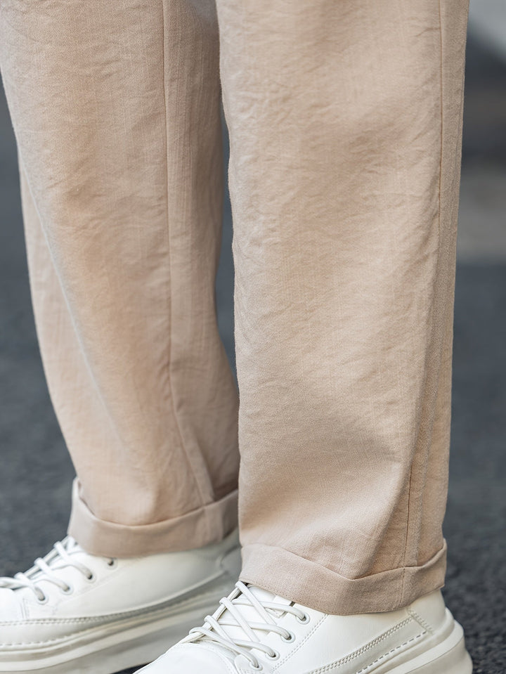 Frederick - Beige Corduroy Trousers