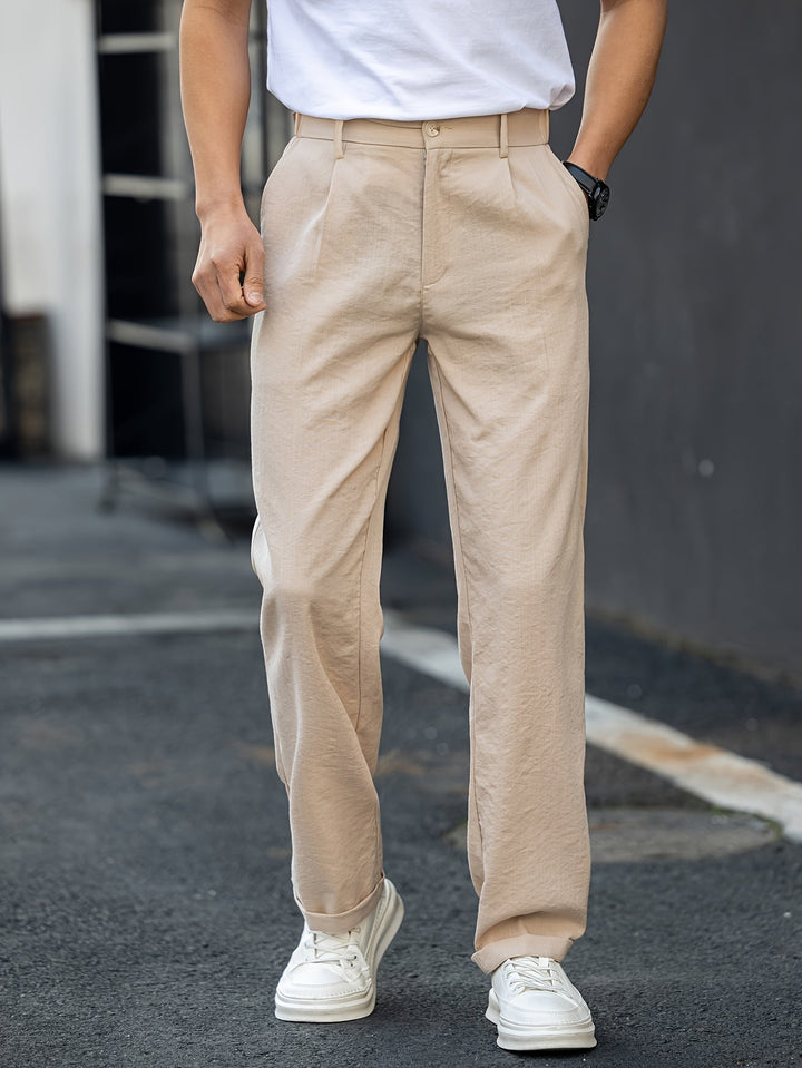Frederick - Beige Corduroy Trousers