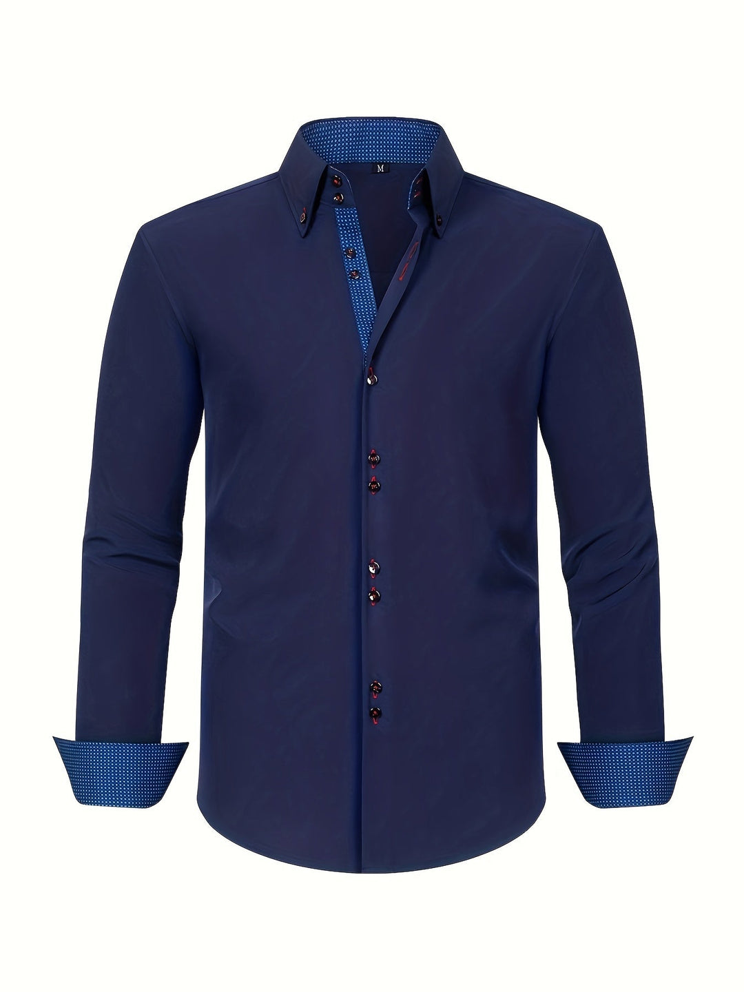 Albert Elegant Lightweight Shirt with Contrast Details