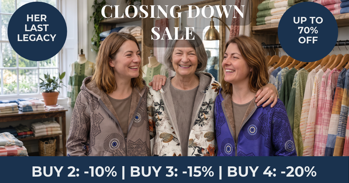 Hetty London — fleece lined coats — Closing Down Sale