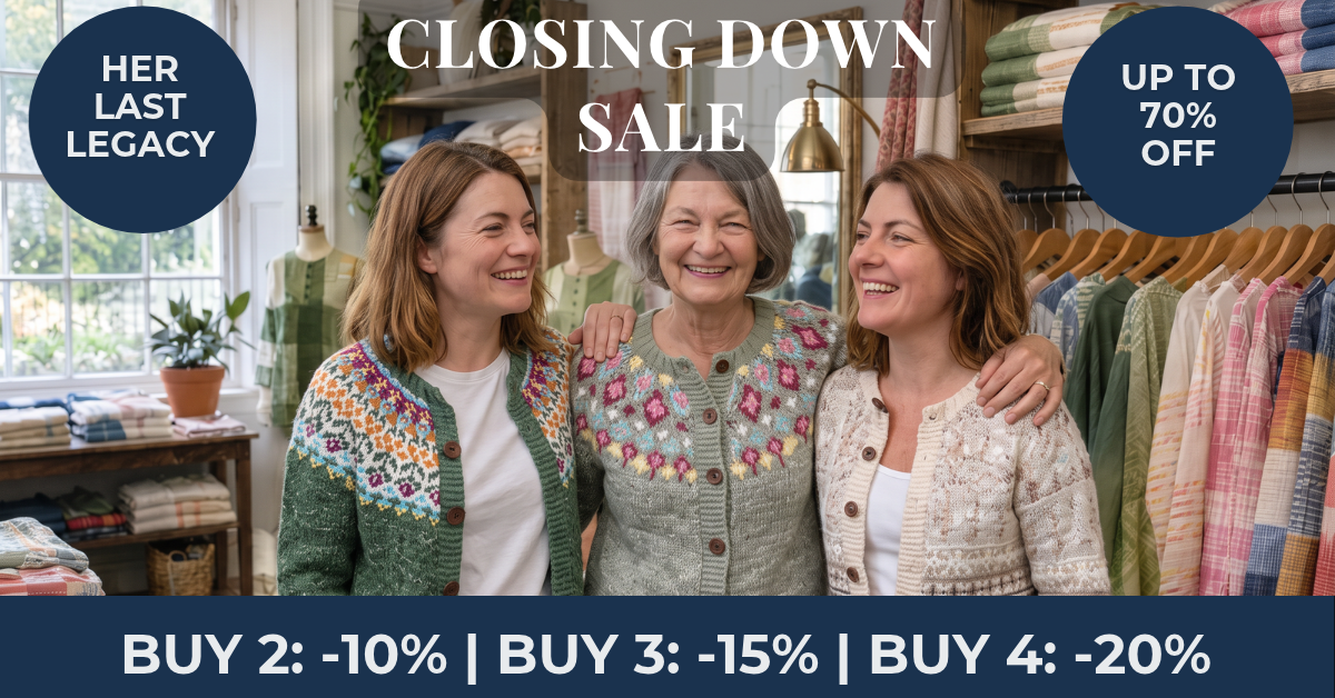Hetty London — knitted cardigans — Closing Down Sale