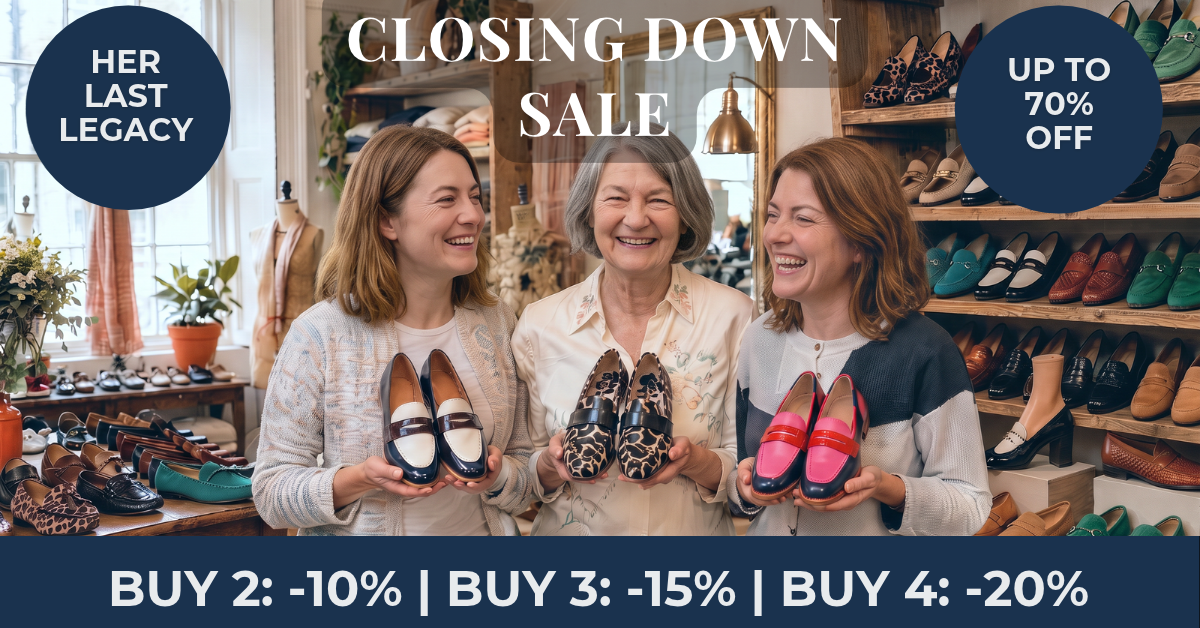Hetty London Loafers collection closing down sale