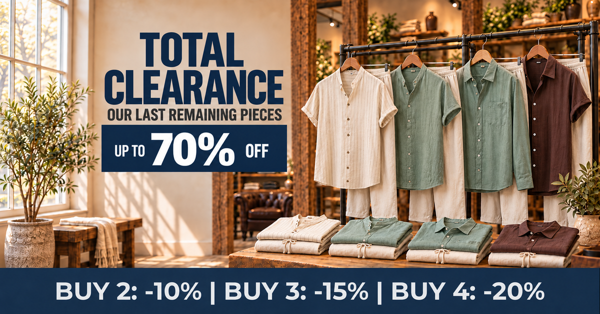 Hetty London men's sets — total clearance