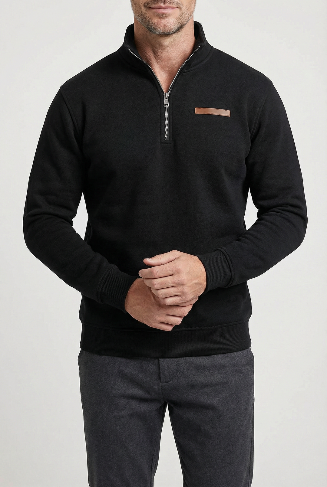 Ivor - Fleece Half-Zip Sweatshirt