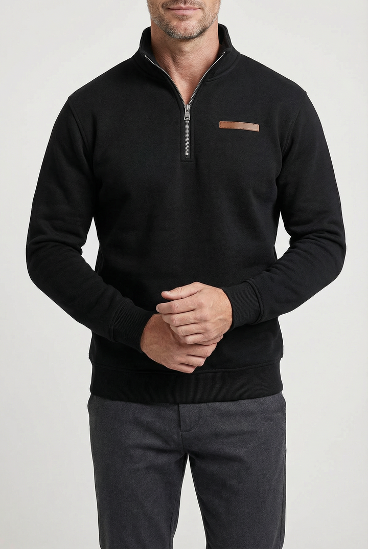 Ivor - Fleece Half-Zip Sweatshirt