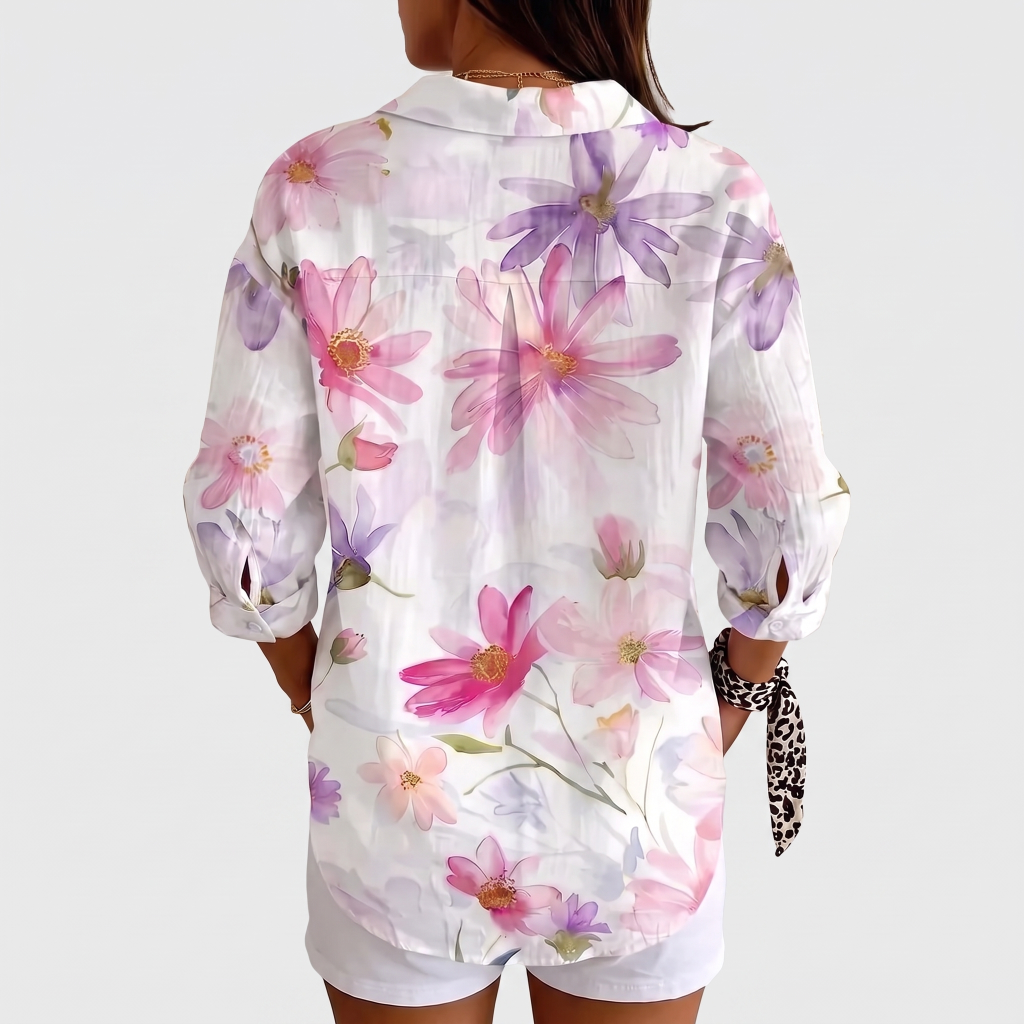 Marlie | Blouse with Floral Pattern