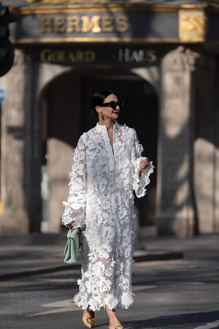 Estelle | White Lace Dress