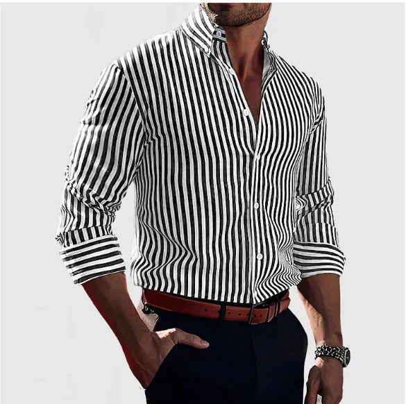 Hetty London Striped Shirt for Men