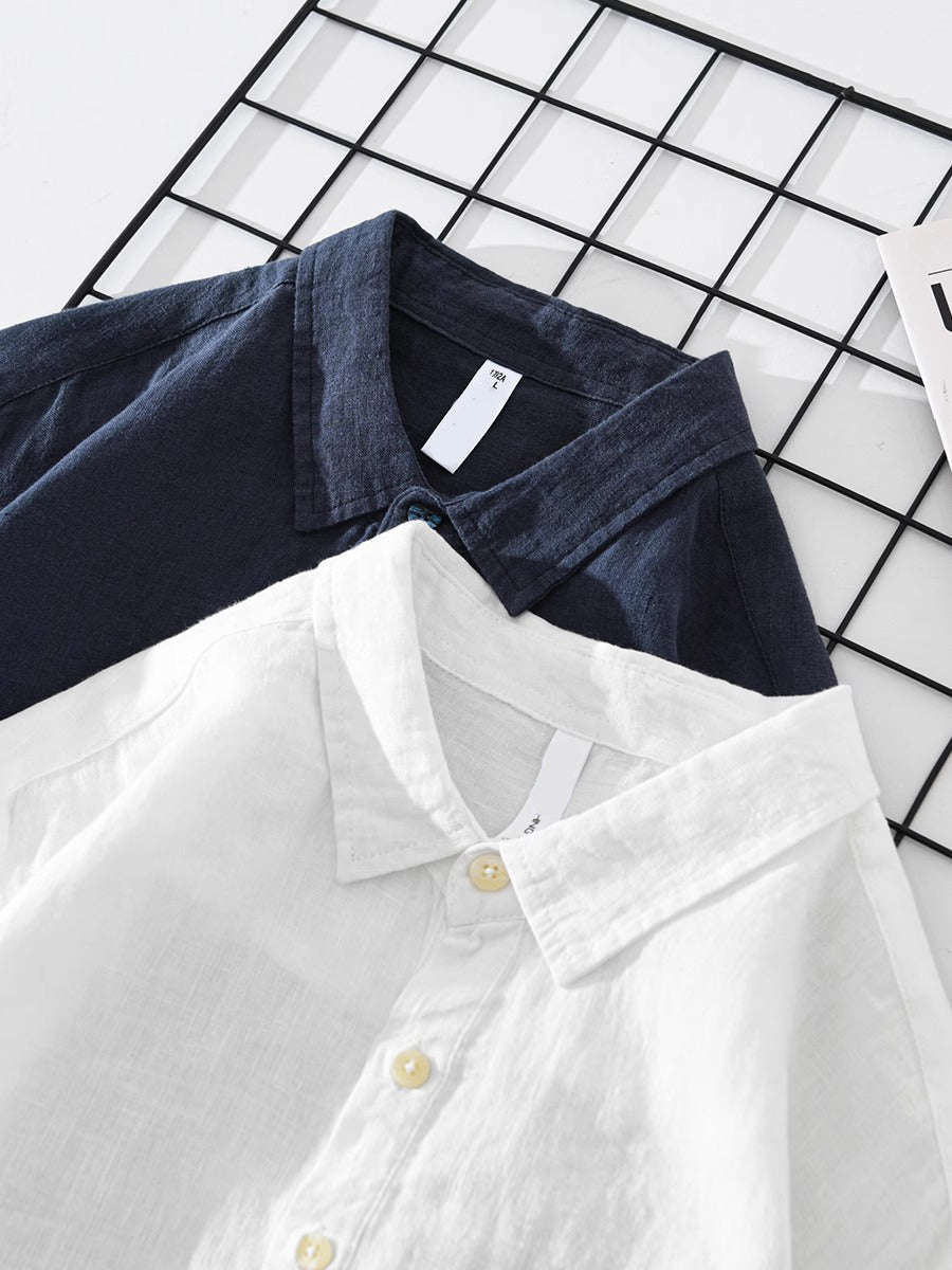 Leopold - Open Collar Overshirt