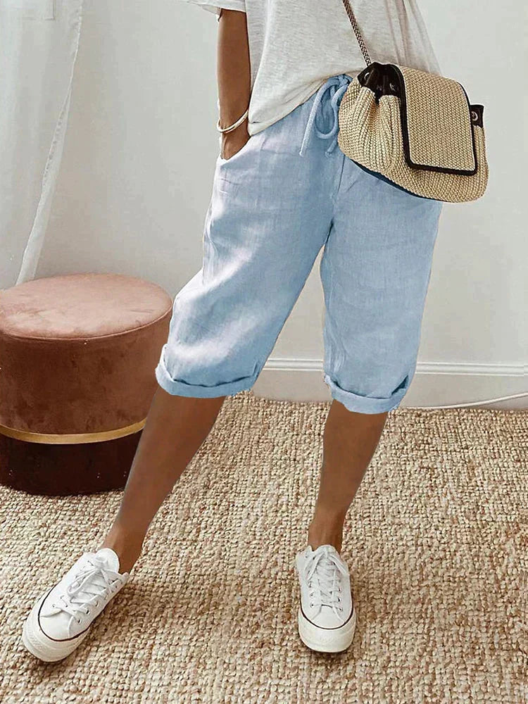Selma | Cotton Comfort Shorts – Flattering fit. Effortless everyday style.