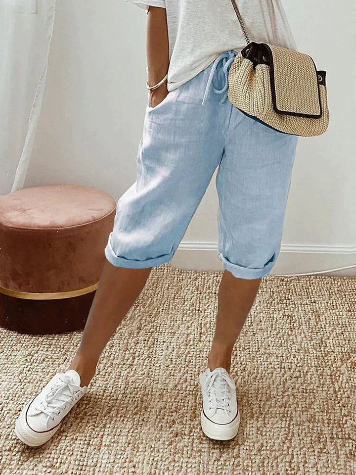 Claire | Cotton Shorts for Women