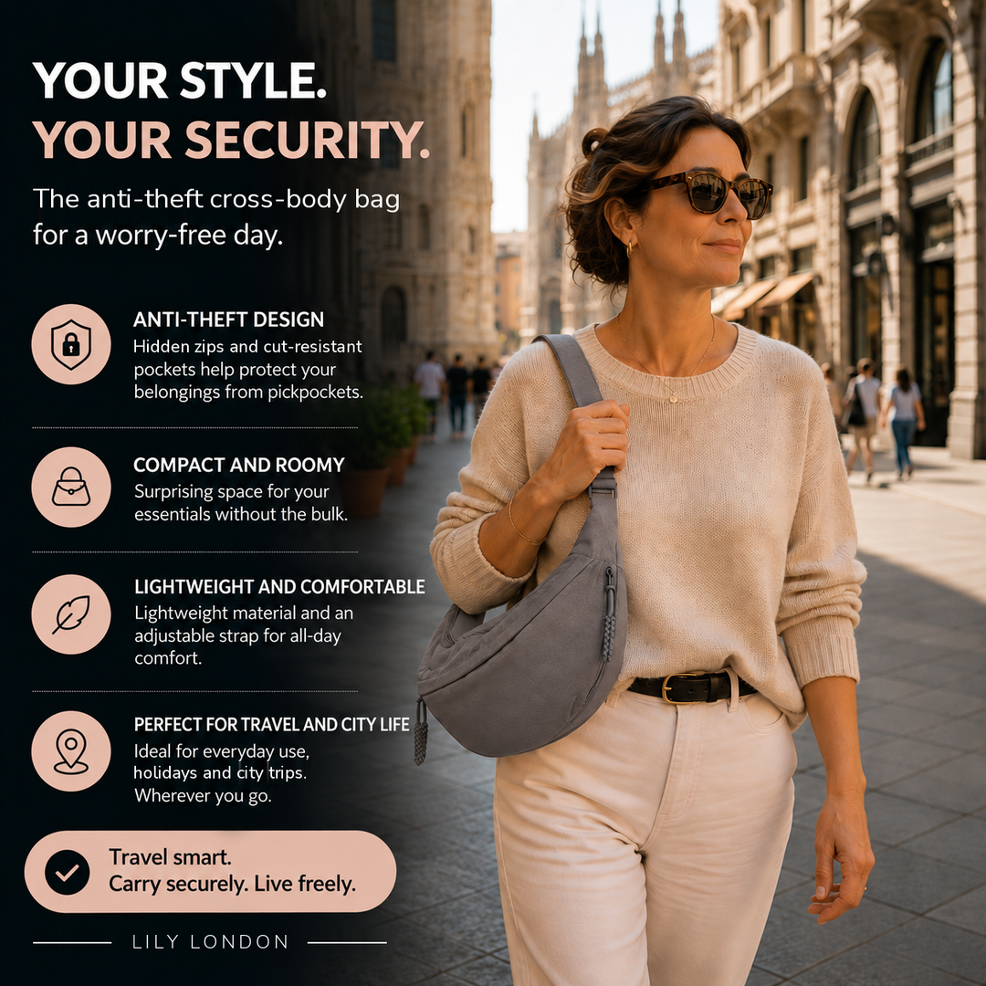 Claire | Grey Shoulder Bag