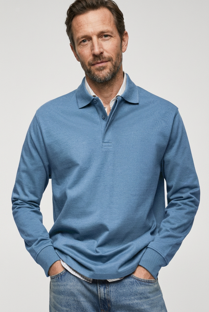 Stanley - Long-Sleeve Polo Shirt