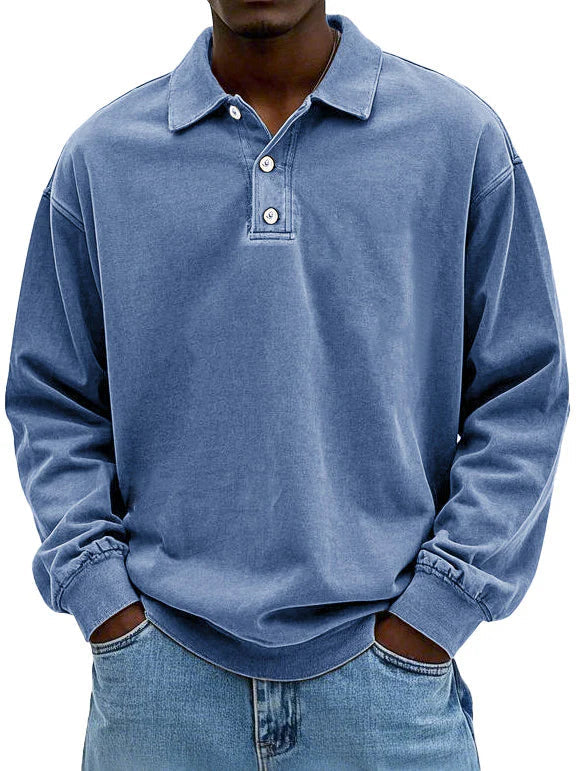 Hetty London Relaxed Pullover Polo Shirt