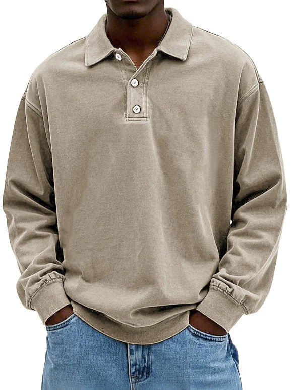 Hetty London Relaxed Pullover Polo Shirt